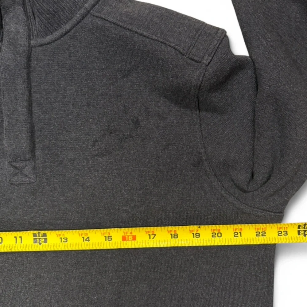 Banana Republic Charcoal Zip-Up Sweater Size Men’s Large